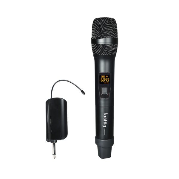 Kraftig UHF Kablosuz Mikrofon