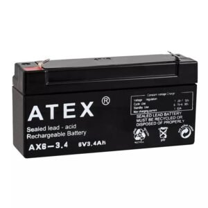 Atex 6V 3.4A Akü